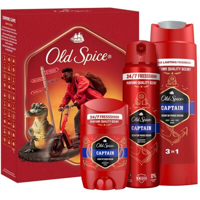 Old Spice, Beauty Geschenkset, Captain (Körperpflegeset) Old Spice, Beauty Geschenkset, Captain (Körperpflegeset)