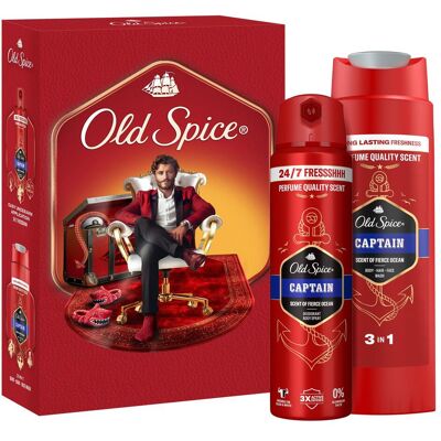 Old Spice, Beauty Geschenkset, Gentleman (Körperpflegeset) Old Spice, Beauty Geschenkset, Gentleman (Körperpflegeset)