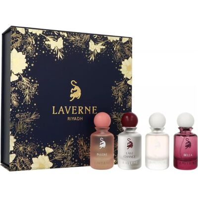 Laverne, Beauty Geschenkset, Gift Set For Her Set Descubrimiento 25ml*4 (Parfum Set) Laverne, Beauty Geschenkset, Gift Set For Her Set Descubrimiento 25ml*4 (Parfum Set)