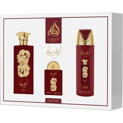 Lattafa, Beauty Geschenkset, Ansaam Gold (Parfum Set) Lattafa, Beauty Geschenkset, Ansaam Gold (Parfum Set)