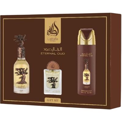 Lattafa, Beauty Geschenkset, Eternal Oud (Parfum Set) Lattafa, Beauty Geschenkset, Eternal Oud (Parfum Set)