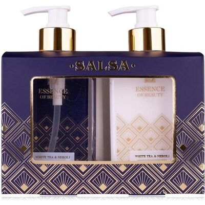 Accentra, Beauty Geschenkset, Salsa Essence of Beauty Hand Care Gift Set for Women with 270ml Hand Soap (Körperpflegeset) Accentra, Beauty Geschenkset, Salsa Essence of Beauty Hand Care Gift Set for Women with 270ml Hand Soap (Körperpflegeset)