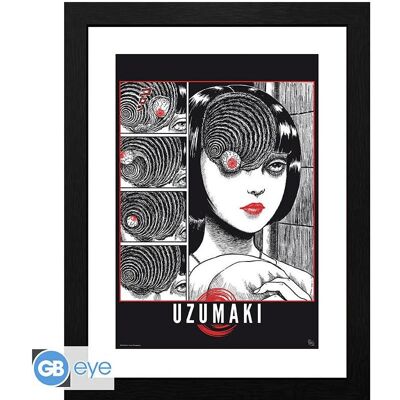 ABYstyle, Bilder, Uzumaki Framed Print: Uzumaki 30x40 (35 x 45 cm) ABYstyle, Bilder, Uzumaki Framed Print: Uzumaki 30x40 (35 x 45 cm)