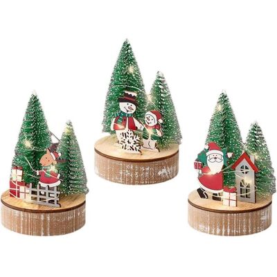Lumineo, Weihnachtsdeko, Deko-Figur Weihnachten Ø 8 x 12 cm Lumineo, Weihnachtsdeko, Deko-Figur Weihnachten Ø 8 x 12 cm