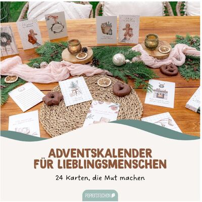 Papierdrachen Karten Adventskalender - Achtsamkeit Papierdrachen Karten Adventskalender - Achtsamkeit