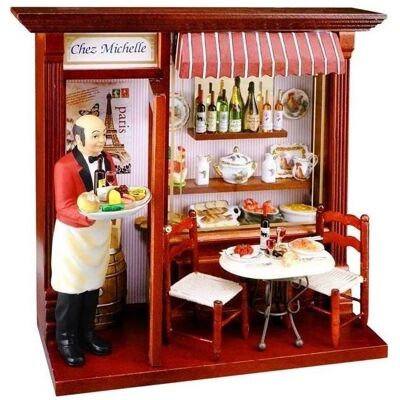 Reutter, Miniaturen, 102.794/7 - Chez Michelle mit Beleuchtung - Terrassenladen Serie 794 Reutter, Miniaturen, 102.794/7 - Chez Michelle mit Beleuchtung - Terrassenladen Serie 794