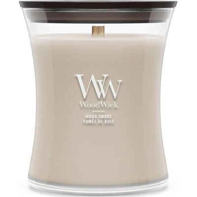 WoodWick, Duftkerzen, Wood Smoke medium Jar WoodWick, Duftkerzen, Wood Smoke medium Jar
