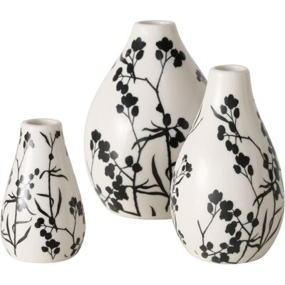 Boltze Home, Vase, Berries (3x) Boltze Home, Vase, Berries (3x)