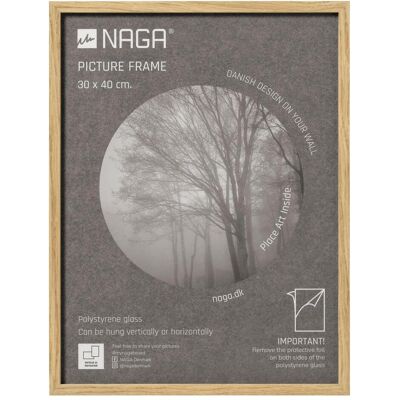 Naga, Bilderrahmen, Ramka Ramka zdjęciowa dąb 21 x 29,7 cm dąb 228x22x315mm (1szt) (21 x 29.7 cm) Naga, Bilderrahmen, Ramka Ramka zdjęciowa dąb 21 x 29,7 cm dąb 228x22x315mm (1szt) (21 x 29.7 cm)