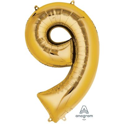 Amscan Zahl 9 (5x) Amscan Zahl 9 (5x)