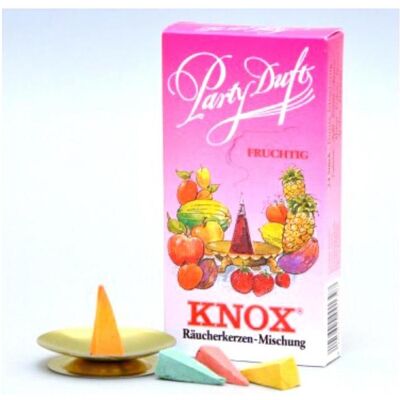 Knox, Räucherstäbchen, Räucherkerzen - Sommermischung fruchtig, 24 Stk. Knox, Räucherstäbchen, Räucherkerzen - Sommermischung fruchtig, 24 Stk.