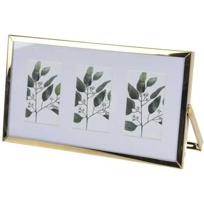 Home&Styling, Bilderrahmen, Bilderrahmen - aus Metall - ca. 22 x 12 x 1 cm - gold Home&Styling, Bilderrahmen, Bilderrahmen - aus Metall - ca. 22 x 12 x 1 cm - gold