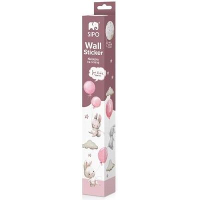 Konjac Sponge, Wandtattoo, ROOM Decor SIPO-WS63028 NAKLEJKI NA ŚCIANĘ KRÓLIKI BALONY RÓŻOWE Konjac Sponge, Wandtattoo, ROOM Decor SIPO-WS63028 NAKLEJKI NA ŚCIANĘ KRÓLIKI BALONY RÓŻOWE