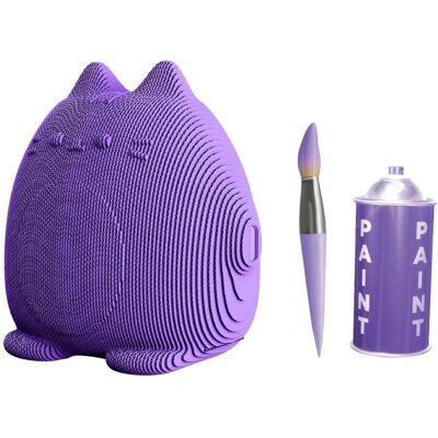 Cartonic, Spardose, Süsse Katzen-Spardose – 3D Puzzle aus Karton Cartonic, Spardose, Süsse Katzen-Spardose – 3D Puzzle aus Karton
