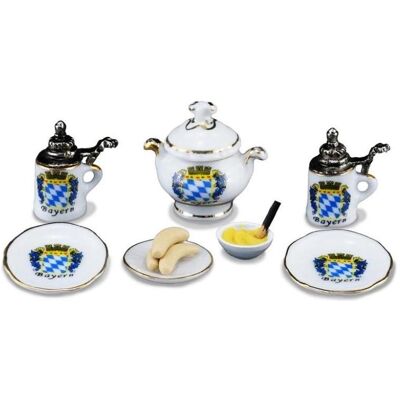 Reutter, Miniaturen, 001.800/6 - Weisswurstfrühstück, Miniatur Reutter, Miniaturen, 001.800/6 - Weisswurstfrühstück, Miniatur