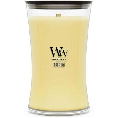 WoodWick, Duftkerzen, Yuzu & Vetiver large Jar WoodWick, Duftkerzen, Yuzu & Vetiver large Jar