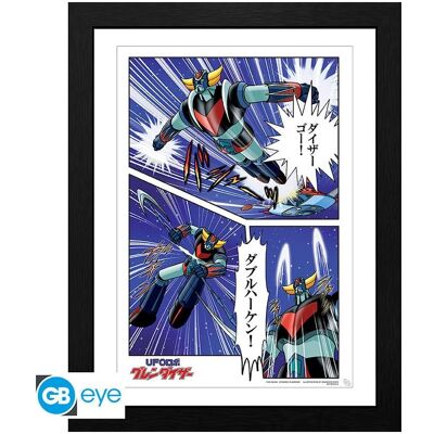 GB Eye, Bilder, Grendizer Framed Print Grendizer in Action (30x40) (30 x 40 cm) GB Eye, Bilder, Grendizer Framed Print Grendizer in Action (30x40) (30 x 40 cm)