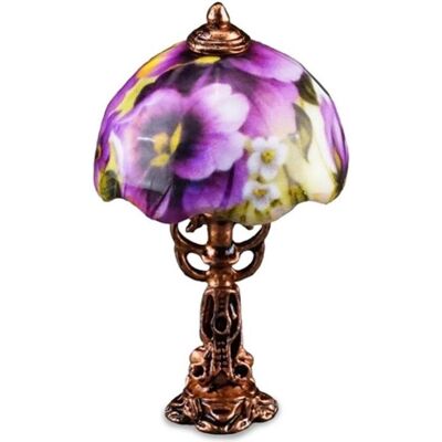 Reutter, Miniaturen, 001.871/6 - Lampe "Stiefmütterchen", Miniatur Reutter, Miniaturen, 001.871/6 - Lampe "Stiefmütterchen", Miniatur