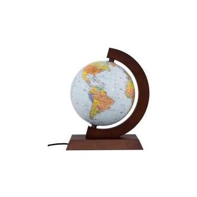 Zachem, Globus, Beleuchteter politischer Globus, 42 cm, englischer Stil (42 cm) Zachem, Globus, Beleuchteter politischer Globus, 42 cm, englischer Stil (42 cm)
