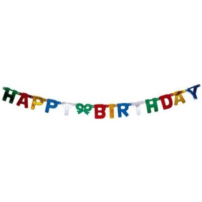 TOP Girlande Happy Birthday (1 Stk.) TOP Girlande Happy Birthday (1 Stk.)