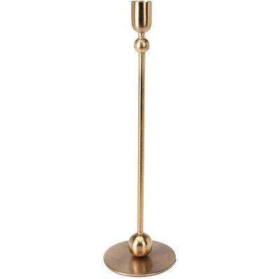 Home&Styling, Kerzenständer, Home Styling Collection Klasyczny świecznik na jedną świecę, 33 cm Home&Styling, Kerzenständer, Home Styling Collection Klasyczny świecznik na jedną świecę, 33 cm