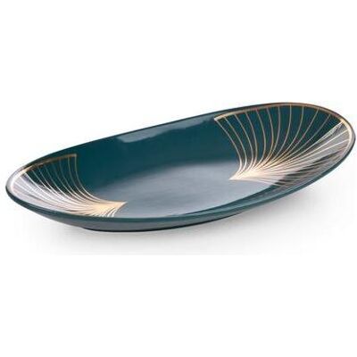 Eurofirany, Vase, LC/LOTOS10/PAT/1 40X20X4 TÜRKISCH+PLN (1x) Eurofirany, Vase, LC/LOTOS10/PAT/1 40X20X4 TÜRKISCH+PLN (1x)