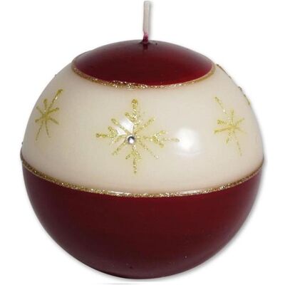 Seyko Geschenke, Kerzenständer, 110469 - Kerzenkugel "Merkur" rot, 8 cm Seyko Geschenke, Kerzenständer, 110469 - Kerzenkugel "Merkur" rot, 8 cm