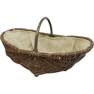 Siena Garden, Zubehör Kerzen + Kamin, Weidenkorb M, 55x29x24 cm Siena Garden, Zubehör Kerzen + Kamin, Weidenkorb M, 55x29x24 cm
