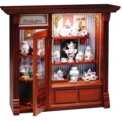 Reutter, Miniaturen, 102.798/2 - Teeladen mit Beleuchtung - Schaufensterladenserie 798 Reutter, Miniaturen, 102.798/2 - Teeladen mit Beleuchtung - Schaufensterladenserie 798