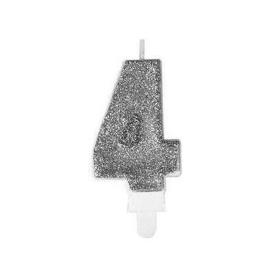 Teka, Kerzen, Premium Kerze 4 Silber Teka, Kerzen, Premium Kerze 4 Silber