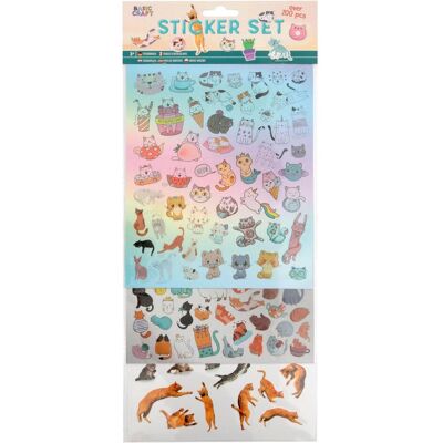 Grafix, Sticker, Hunde/Katzen (100 Sticker) Grafix, Sticker, Hunde/Katzen (100 Sticker)
