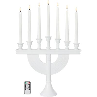 Markslöjd, Kerzenständer, TORPA Candlestick 7L White B/O Markslöjd, Kerzenständer, TORPA Candlestick 7L White B/O