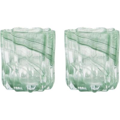 House Doctor, Kerzenständer, Tealight holder, HDCurl, Green House Doctor, Kerzenständer, Tealight holder, HDCurl, Green