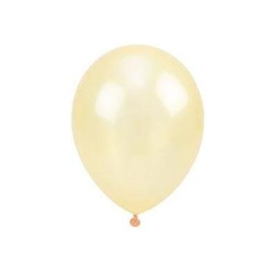 Arpex Cremefarbene metallisierte Luftballons 30 cm 100 Stk (100x) Arpex Cremefarbene metallisierte Luftballons 30 cm 100 Stk (100x)