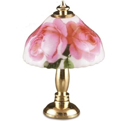Reutter, Miniaturen, 001.629/5 - Rosentischlampe, Miniatur Reutter, Miniaturen, 001.629/5 - Rosentischlampe, Miniatur