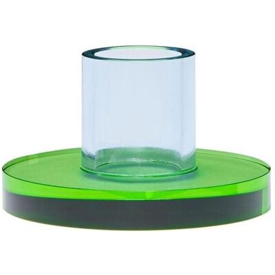Hübsch, Kerzenständer, - Astra candleholder Small - Blue Green Hübsch, Kerzenständer, - Astra candleholder Small - Blue Green