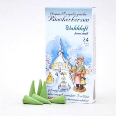 Knox, Räucherstäbchen, Räucherkerzen - Waldduft, 24 Stk. Knox, Räucherstäbchen, Räucherkerzen - Waldduft, 24 Stk.