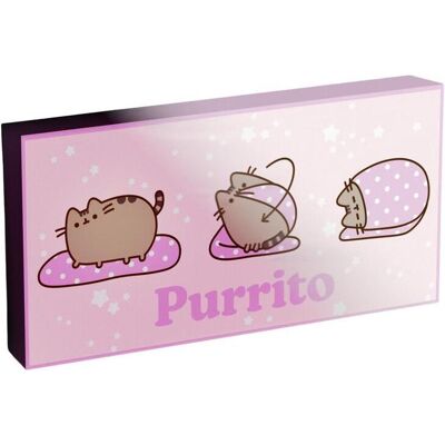 Pyramid Bilder, Tela Retroilluminata LED Pusheen Purrito (30.50 x 15.50 cm) Pyramid Bilder, Tela Retroilluminata LED Pusheen Purrito (30.50 x 15.50 cm)