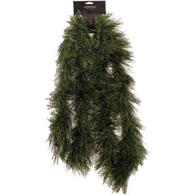 Home&Styling, Weihnachtsdeko, Girlande - Kunsttanne - grün - Länge ca. 270 cm Home&Styling, Weihnachtsdeko, Girlande - Kunsttanne - grün - Länge ca. 270 cm