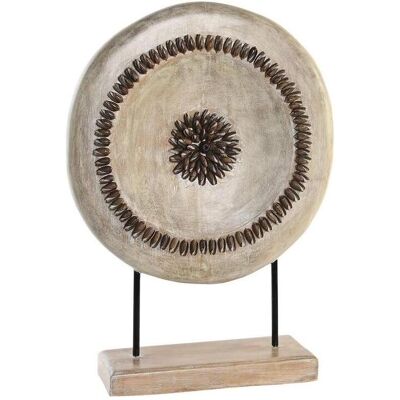 DKD Home Decor, Deko Figuren + Skulpturen, Deko-Figur Beige Eisen Kreise (39 x 12 x 55 cm) DKD Home Decor, Deko Figuren + Skulpturen, Deko-Figur Beige Eisen Kreise (39 x 12 x 55 cm)