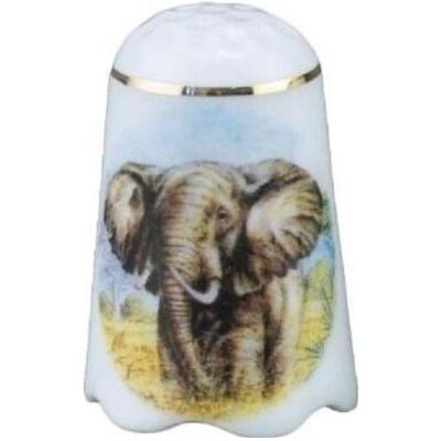 Reutter, Miniaturen, Fingerhut Tiere Afrika - Elefant Reutter, Miniaturen, Fingerhut Tiere Afrika - Elefant
