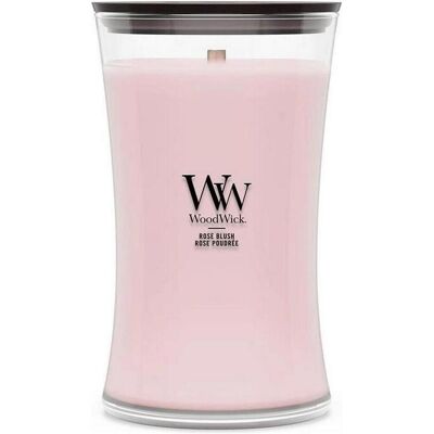 WoodWick, Duftkerzen, Rose Blush large Jar WoodWick, Duftkerzen, Rose Blush large Jar