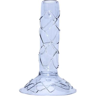 Hübsch, Kerzenständer, Doodle Kerzenhalter Blau Hübsch, Kerzenständer, Doodle Kerzenhalter Blau