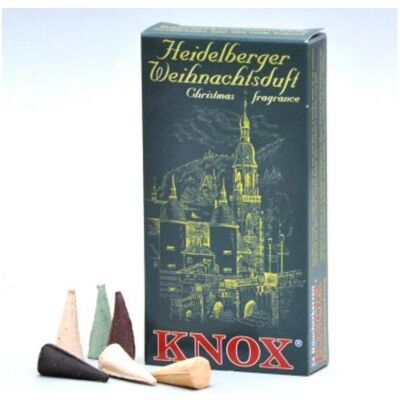 Knox, Räucherstäbchen, Heidelberger Weihnachtsduft - 24 Stk. gemischt Knox, Räucherstäbchen, Heidelberger Weihnachtsduft - 24 Stk. gemischt