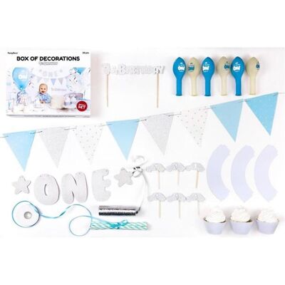 Partydeco 1. Jahrestag Kit (6 Stk.) Partydeco 1. Jahrestag Kit (6 Stk.)