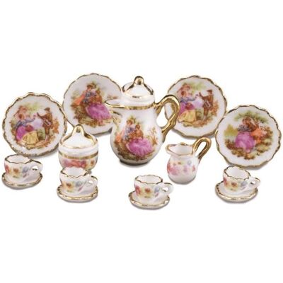 Reutter, Miniaturen, 001.367/6 - Kaffeeservice "Barock", Miniatur Reutter, Miniaturen, 001.367/6 - Kaffeeservice "Barock", Miniatur