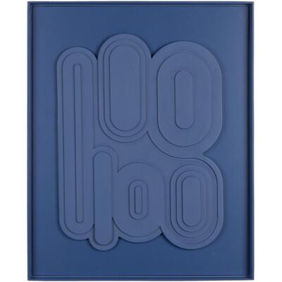 Zuiver, Bilder, August Wall Art Navy Blue (52 x 64 cm) Zuiver, Bilder, August Wall Art Navy Blue (52 x 64 cm)