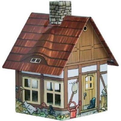 Crottendorfer, Zubehör Raumduft, 2194 - Räucherhäuschen aus Metall "Bauernhaus", 98 mm Crottendorfer, Zubehör Raumduft, 2194 - Räucherhäuschen aus Metall "Bauernhaus", 98 mm