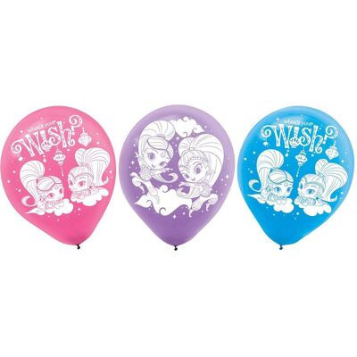 Amscan Luftballons Shimmer und Shine (6x) Amscan Luftballons Shimmer und Shine (6x)