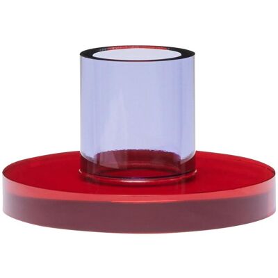 Hübsch, Kerzenständer, Astra Kerzenhalter Small - Blau Grün Hübsch, Kerzenständer, Astra Kerzenhalter Small - Blau Grün